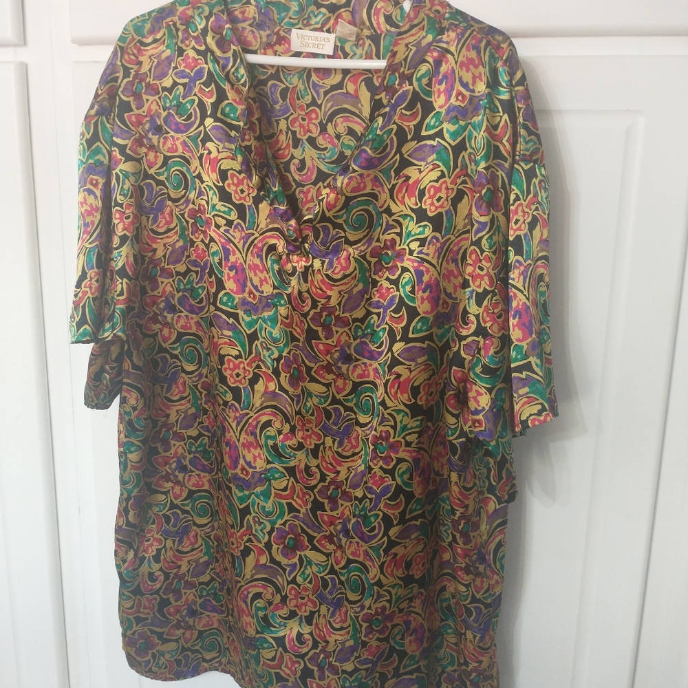 Victoria's secret nightgown size medium vintage gold label